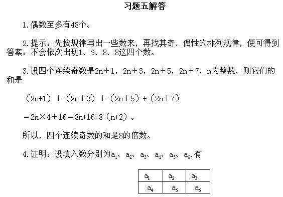五年級奧數,奧數課本,奧數講義